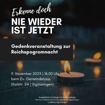 Thumbnail for Gedenkveranstaltungen zur Reichspogromnacht