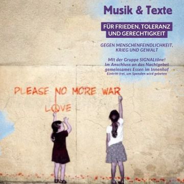 Thumbnail for „SAG NEIN!“ Musik & Texte für Frieden, Toleranz und Gerechtigkeit